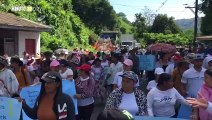 Con protesta pacifica habitantes de Puerto Valdivia exigen a EPM cumplimiento de acuerdos por contingencia en Hidroituango
