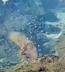 Viral Video: चीन में कोयले की खदान ढहने का मंज़र