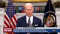 El presidente Joe Biden habla sobre la redada que mató al líder de ISIS