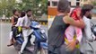 Viral Holi Video: होली पर लड़कियों को स्टंट करना पड़ा भारी, Noida Traffic Police ने सिखाया सबक!