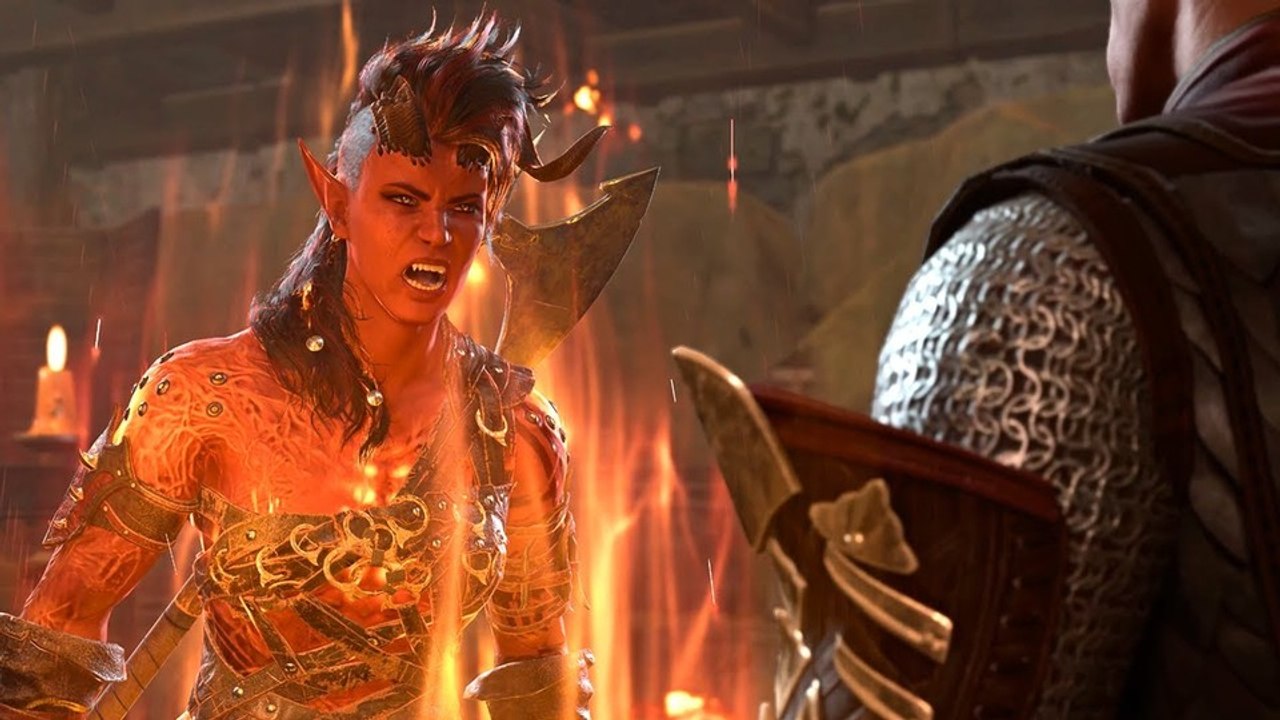 NICHT VERWENDEN! Karlach Cosplay