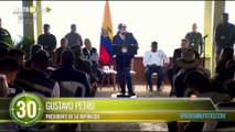 El propio presidente Petro habilitó el paso en la ruta alterna de Rosas, Cauca