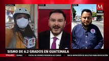 Así fue el sismo de 6.2 en Guatemala; reportan daños y una mujer fallecida