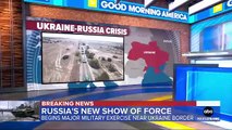 Rusia realiza ejercicios militares en la frontera con Ucrania