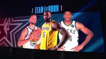 LeBron James y Kevin Durant hacen sus elecciones en el All-Star Draft 2022