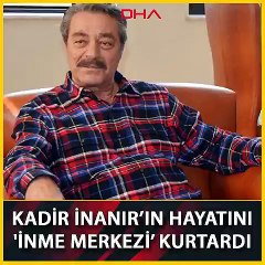 İnme merkezi operasyonu; Kadir İnanır dakika farkıyla yetişmiş