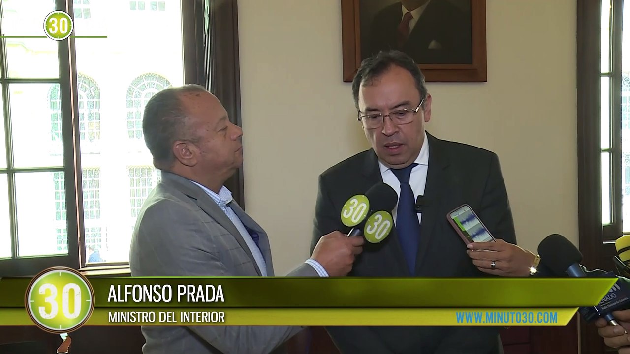 ALFONSO PRADA MINISTRO INTERIOR