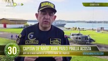 Armada  Nacional incauta en aguas del Pacífico el semisumergible más grande en la historia de ese tipo de operaciones contra la mafia