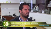 Filibusterismo parlamentario obstaculiza la reforma a la salud