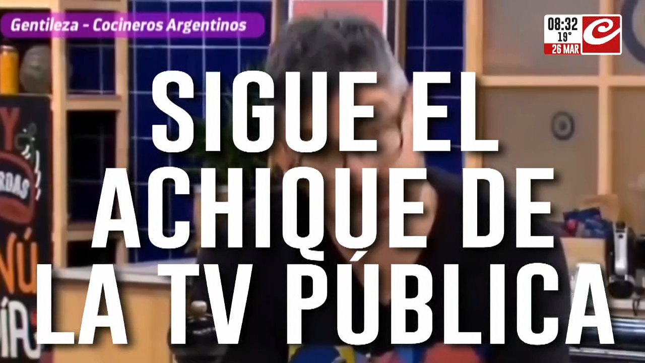 Levantaron "Cocineros argentinos", el programa más visto de la TV Pública