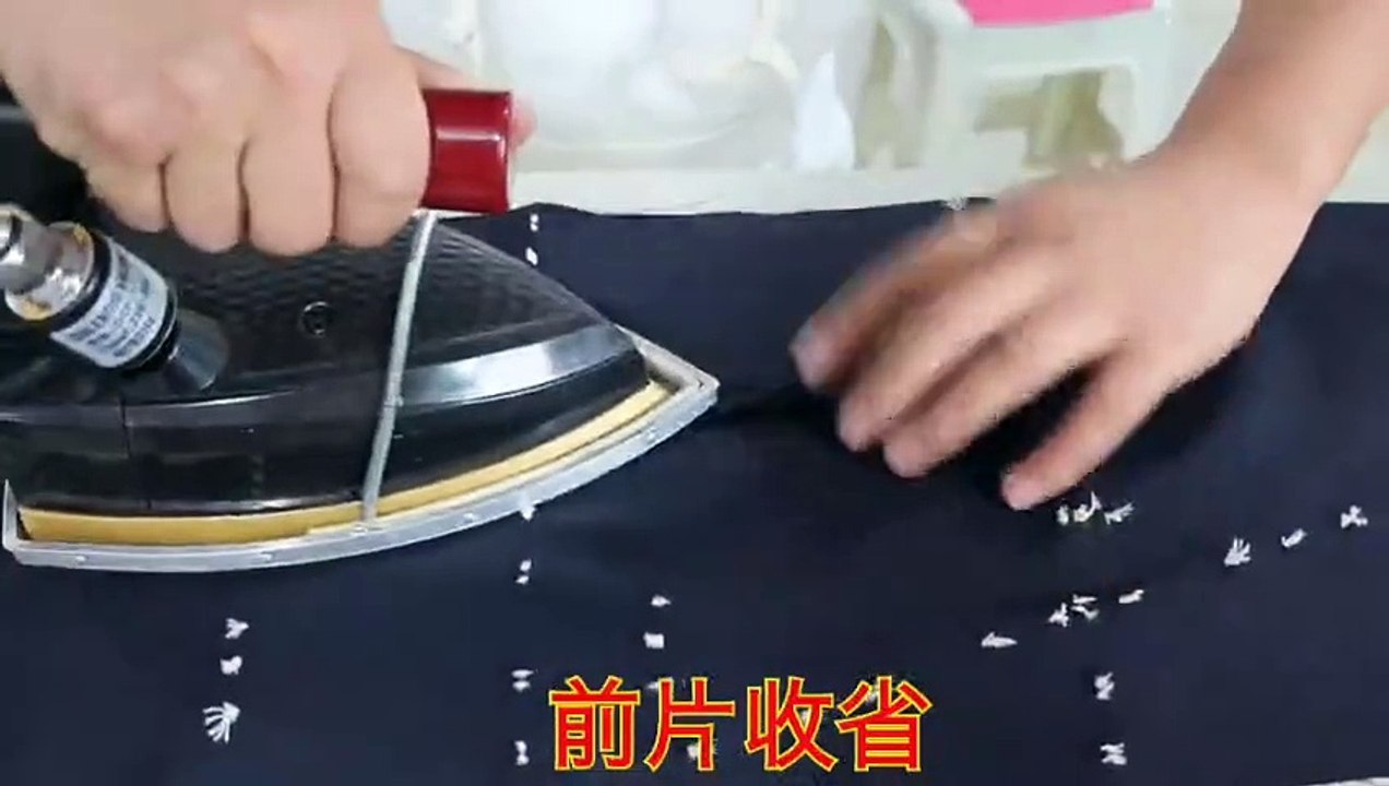 中国王兴满全麻衬工艺之前片归拔China Wang Xin Man Drawing of Whole Bast Fiber Interlining Technology