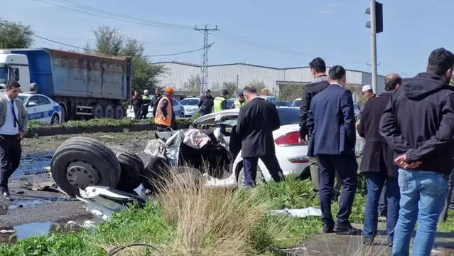 Hatay’da feci kaza... Otomobille TIR çarpıştı: Ölü ve yaralılar var