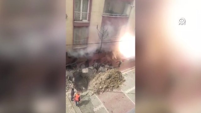 Esenyurt'ta doğal gazdan kaynaklı patlama meydana geldi
