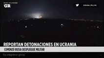 #VIDEO: Reportan detonaciones en Ucrania