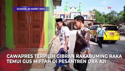 Gibran Bertemu Gus Miftah di Ponpes Ora Aji, Bahas Apa?