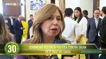 Denuncian violencia política contra Dilian en el Valle del Cauca