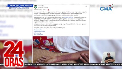 10-anyos na babae, patay sa umano'y severe allergic reaction sa dikya | 24 Oras