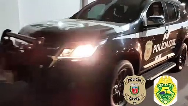 Polícias Civil e Militar cumprem mandados em Perobal em investigação sobre tráfico de drogas