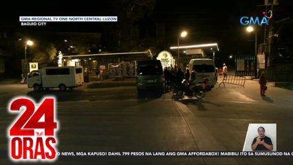 Mga turista, dagsa sa Baguio; mabigat na traffic, pinaghahandaan | 24 Oras