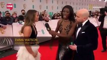 Entrevista a Emma Watson en los premios BAFTA 2022