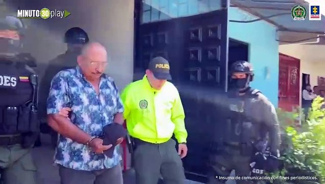 A la cárcel alias Don Javier señalado cabecilla de red de extorsión de alias Iván Mordisco