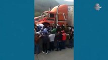 Choque en la autopista México-Querétaro provoca cierre de circulación