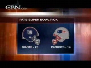 Pat Robertson Gets Celebrity Super Bowl Trophy