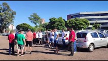 Ganha-pão ou prejuízo? Motoristas de aplicativo em Cascavel protestam por melhores condições