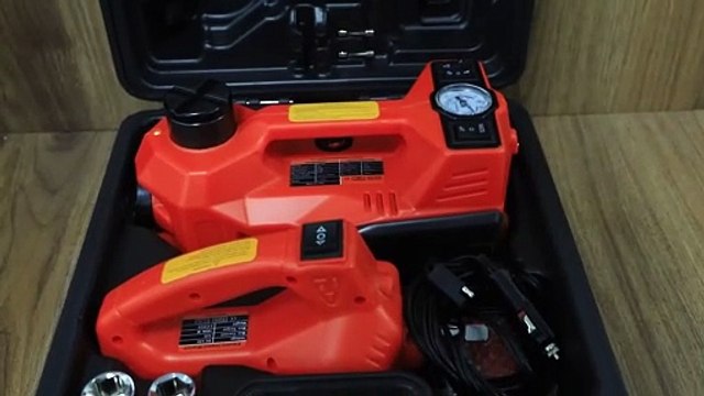 3 in 1 Automotive car repair emergency tool kit 12 volt car electric hydraulic jack wrench set