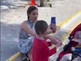 #VIRAL: Mariana Rodríguez Calla a Niño, Mientras hace llamada. (Video Completo).