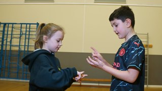 Wigan school celebrate British Sign Language Week