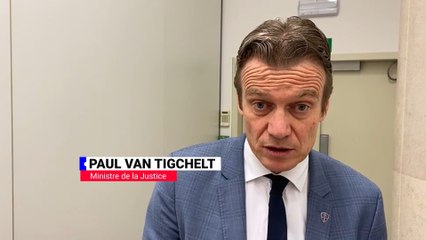 Le ministre de la Justice Paul Van Tigchelt réagit à la menace terroriste en Belgique après l attentat a Moscou