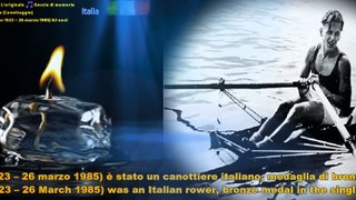#discochannel Romolo Catasta (Canottaggio)  Roma, 26 marzo 1923 – 26 marzo 1985 - 62 anni