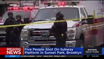 5 heridos al estallar una bomba de humo en una estación de metro de Brooklyn