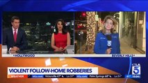 Una mujer es atropellada mientras huye de unos ladrones en el centro de Los Ángeles