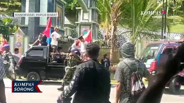 Kasus Penganiayaan Warga Papua Kelompok Cipayung Manokwari Demo di Kodam Kasuari