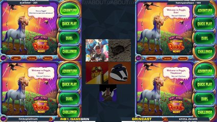 Peggle Extreme Streamcast with the GrinCast Podcast