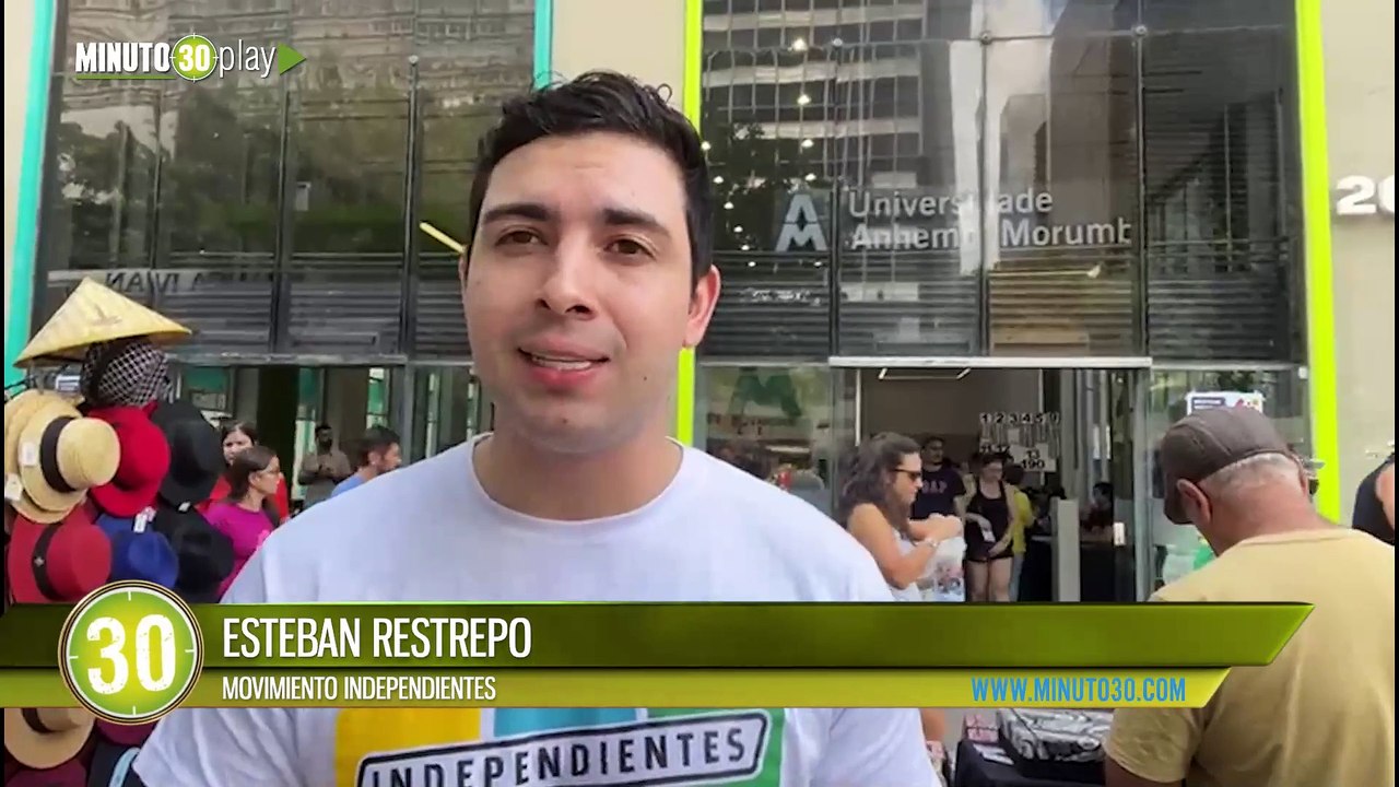 El Movimiento que ganó las elecciones en Medellín con Daniel Quintero fue  veedor en las elecciones de Brasil