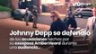 Johnny Depp acusa a Amber Heard de mentirosa, asegura que nunca la golpeó