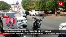 Reportan grave a ex alcaldesa de Ostuacán tras ataque a balazos