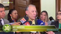 Roy Barreras por la pérdida de su curul en el Senado