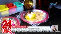 24 Oras Part 3: Higanteng siomai; update sa kaso ng mga nawawalang sabungero; parangal sa mga sugatang sundalo; sinadyang ipabugbog ng coach?; holy week ganap ng sikat, atbp.