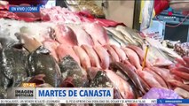 Así los precios de los pescados y mariscos en La Nueva Viga esta Semana Santa