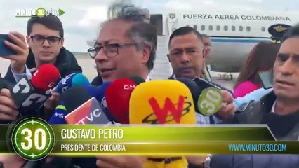 Petro llegó a Alemania e insistió en reducir el consumo de gasolina