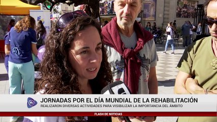 JORNADAS POR EL DÍA MUNDIAL DE LA REHABILITACIÓN