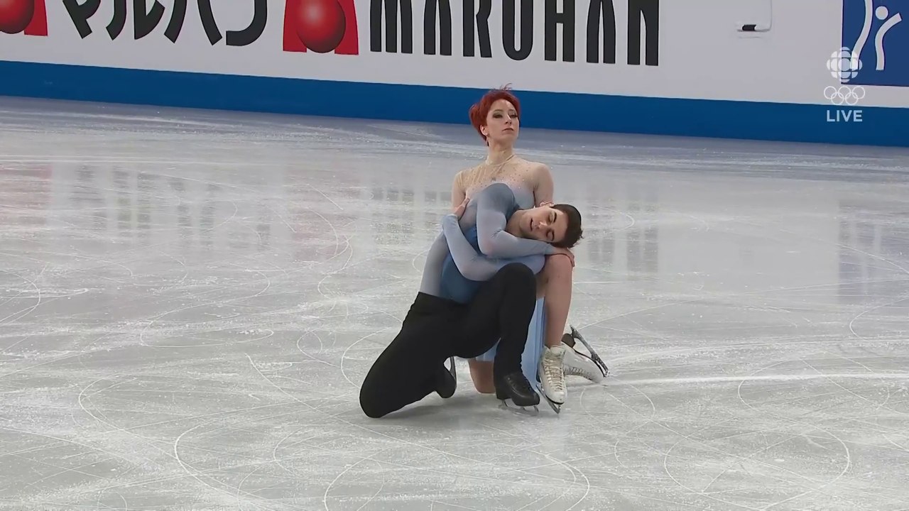 2024 Evgeniia Lopareva & Geoffrey Brissaud Worlds FD (1080p) - Canadian Television Coverage