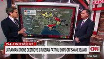 Un dron ucraniano destruye dos patrulleros rusos, según el Ministerio de Defensa