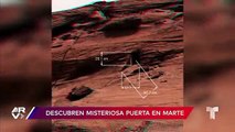 La NASA comparte fotos de lo que parece una puerta en Marte