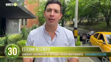 Las bases del Pacto Histórico en Antioquia se unieron a la campaña de Esteban Restrepo a la Gobernación