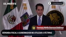 Pide Fiscal de Nuevo Leon a Samuel García no utilizar a víctimas